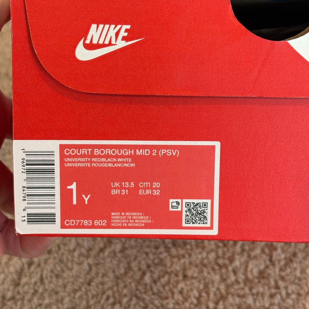 Nike Kids Court Borough Mid 2 - Picture 2 of 7